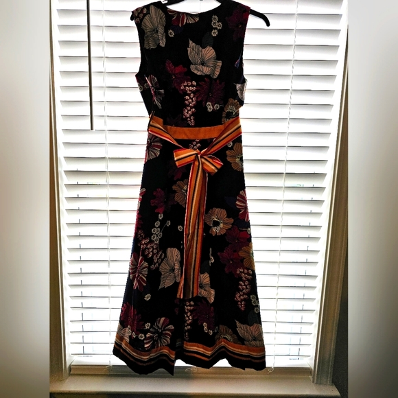 Modcloth X Liza Luxe Floral Midi Dress Size L BNWT - Picture 6 of 9